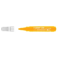 Textilmarker, 1-3 mm, kúpos, ICO "XXL T-Shirt", sárga