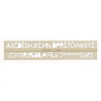 Betűsablon, 20 mm, KOH-I-NOOR