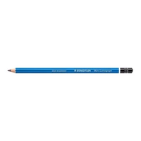 Grafitceruza, 11B, hatszögletű, STAEDTLER "Mars Lumograph 100"