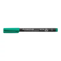 Alkoholos marker, OHP, 0,4 mm, STAEDTLER "Lumocolor® 313 S", zöld