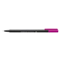 Tűfilc, 0,3 mm, STAEDTLER "Triplus 334", sötétmályva