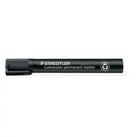 Alkoholos marker, 2-5 mm, vágott, STAEDTLER "Lumocolor® 350", fekete