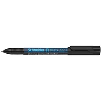 Alkoholos marker, OHP, 0,7 mm, SCHNEIDER "Maxx 222 F", fekete