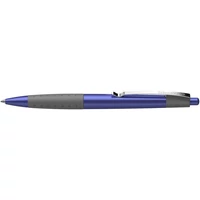 Golyóstoll, 0,5 mm, nyomógombos, SCHNEIDER "Loox", kék