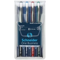 Rollertoll készlet, 0,6 mm, "SCHNEIDER "One Business", 4 szín