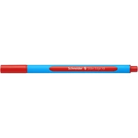 Golyóstoll, 0,7 mm, kupakos, SCHNEIDER "Slider Edge XB", piros