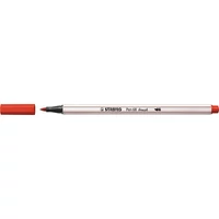 Ecsetirón, STABILO "Pen 68 brush", piros
