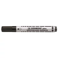 Táblamarker, 2,5-3,5 mm, kúpos, STABILO "Plan", fekete