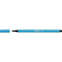 Filctoll, 1 mm, STABILO "Pen 68", neon kék