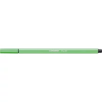 Filctoll, 1 mm, STABILO "Pen 68", smaragdzöld