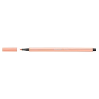 Filctoll, 1 mm, STABILO "Pen 68", világos testszínű