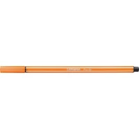 Filctoll, 1 mm, STABILO "Pen 68", halvány narancssárga