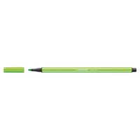 Filctoll, 1 mm, STABILO "Pen 68", világoszöld
