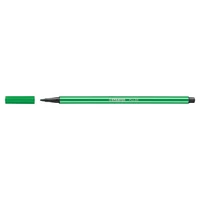 Filctoll, 1 mm, STABILO "Pen 68", zöld