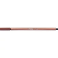 Filctoll, 1 mm, STABILO "Pen 68", téglavörös