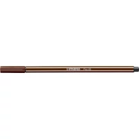 Filctoll, 1 mm, STABILO "Pen 68", barna
