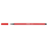Filctoll, 1 mm, STABILO "Pen 68", kármin piros