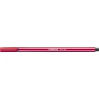 Filctoll, 1 mm, STABILO "Pen 68", sötétpiros