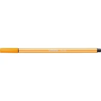 Filctoll, 1 mm, STABILO "Pen 68", narancssárga
