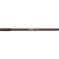Filctoll, 1 mm, STABILO "Pen 68", kávébarna