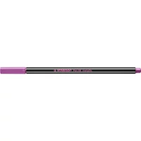Filctoll, 1,4 mm, STABILO "Pen 68 metallic", metál rózsaszín
