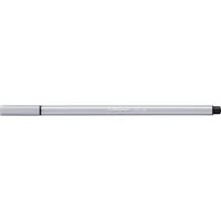 Filctoll, 1 mm, STABILO "Pen 68", világos szürke