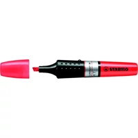 Szövegkiemelő, 2-5 mm, STABILO "Luminator", piros