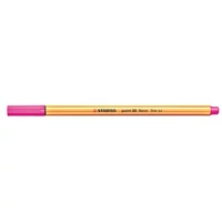 Tűfilc, 0,4 mm, STABILO "Point 88", neon rózsaszín