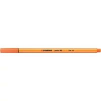 Tűfilc, 0,4 mm, STABILO "Point 88", halvány cinóber