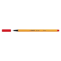 Tűfilc, 0,4 mm, STABILO "Point 88", piros