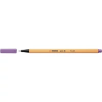 Tűfilc, 0,4 mm, STABILO "Point 88", szürkéslila