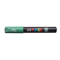 Dekormarker, 0,7-1,0 mm, UNI "Posca PC-1M", zöld