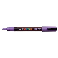 Dekormarker, 0,9-1,3 mm, UNI "Posca PC-3M", lila