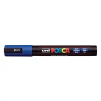 Dekormarker, 1,8-2,5 mm, UNI "Posca PC-5M", kék