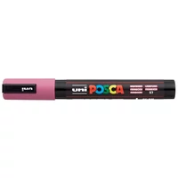 Dekormarker, 1,8-2,5 mm, UNI "Posca PC-5M", málna