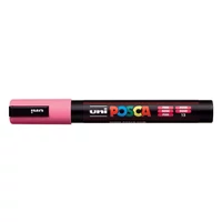 Dekormarker, 1,8-2,5 mm, UNI "Posca PC-5M", rózsaszín
