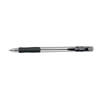 Golyóstoll, 0,3 mm, kupakos, UNI "SG-100 Lakubo", fekete