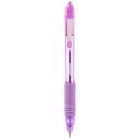 Golyóstoll, 0,27 mm, nyomógombos, ZEBRA "Z-Grip Smooth", lila