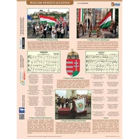 Tanulói munkalap, A4,  STIEFEL "Magyar nemzeti jelképek és ereklyék"