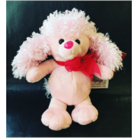 Plüss-Rózsaszín kutyus - Szerelmes ajándékok - Valentin napi ajándékok