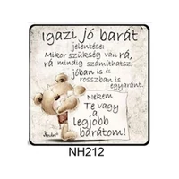 Hűtőmágnes-Igazi jó barát
