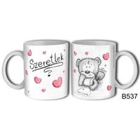 Bögre 3 dl - Szeretlek Nevlini 2 - Szerelmes ajándékötlet - Valentin napi ajándék