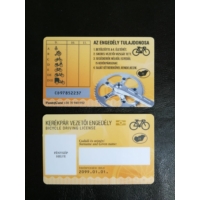 Kártya - Kerékpár vezetői engedély 2