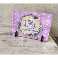 Kis fa tábla - A világ legjobb mamája