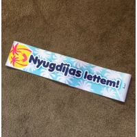 Szépségszalag - Nyugdíjas Lettem - Ajándék nyugdíjasnak