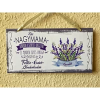 Kicsi dekor tábla - Egy nagymama szívében