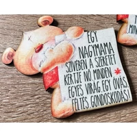 Forma Hűtőmágnes - Egy nagymama