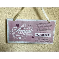 Kicsi dekor tábla - Anyai szeretet