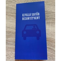 Bizonyítvány - Kiváló sofőr - Ajándék ötlet sofőröknek