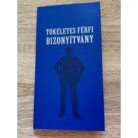 Bizonyítvány - Tökéletes férfi - Ajándék férfiaknak - Valentin napi ajándék